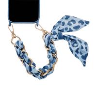 Selencia Bracelet de luxe avec écharpe - Bleu