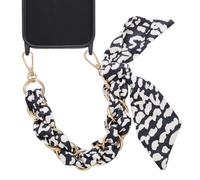 Selencia Bracelet de luxe avec écharpe - Noir