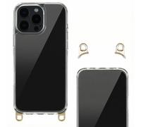 Selencia Coque arrière avec crochets amovibles pour Apple iPhone 16 Pro Max - Transparent