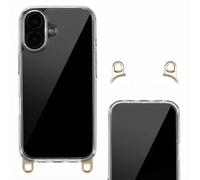 Coque arrière Selencia avec crochet amovible Apple iPhone 16 - Transparente