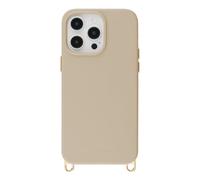 Selencia Coque arrière Rivièra avec MagSafe avec crochets amovibles pour Apple iPhone 14 Pro - Milky Latte