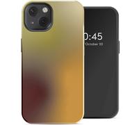 Selencia Coque arrière Vivid avec MagSafe pour Apple iPhone 13 - Gradient Olive Dust