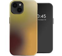 Selencia Coque arrière Vivid avec MagSafe pour Apple iPhone 14 - Gradient Olive Dust