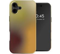 Selencia Coque arrière Vivid avec MagSafe pour Apple iPhone 16 - Gradient Olive Dust