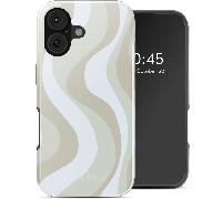 Selencia Coque arrière Vivid avec MagSafe pour Apple iPhone 17 - Desert Waves Beige