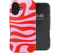 Selencia Selencia Coque arrière Vivid avec MagSafe pour iPhone 17 Dream Swirl Pink Multicolore