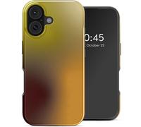 Selencia Selencia Coque arrière Vivid avec MagSafe pour iPhone 17 Gradient Olive Dust Multicolore
