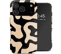 Selencia Coque arrière Vivid avec MagSafe pour Apple iPhone 17 Pro - Art Wave Black