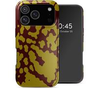 Selencia Coque arrière Vivid avec MagSafe pour Apple iPhone 17 Pro Max - Moo'd Olive Dust