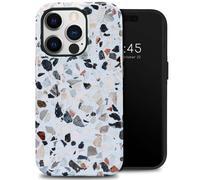 Selencia Coque arrière Vivid pour Apple iPhone 14 Pro - Chic Terazzo