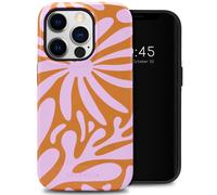 Selencia Coque arrière Vivid pour Apple iPhone 14 Pro - Modern Bloom Pink