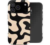 Selencia Coque arrière Vivid pour Apple iPhone 17 Pro - Art Wave Black