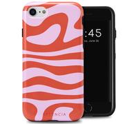 Selencia Coque arrière Vivid pour Apple iPhone SE (2022 / 2020) / 8 / 7 / 6(s) - Dream Swirl Pink