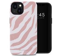 Selencia Selencia Coque arrière Vivid Tough iPhone 13 Colorful Zebra Old Pink Multicolore
