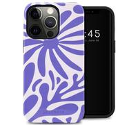 Selencia Selencia Coque arrière Vivid Tough iPhone 13 Pro Modern Bloom Sapphire Blue Multicolore