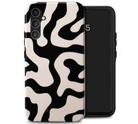 Selencia Selencia Coque arrière Vivid Tough Samsung Galaxy A34 (5G) Art Wave Black Multicolore