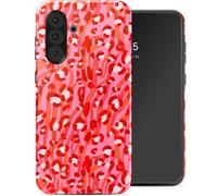 Selencia Vivid Backcover pour le Samsung Galaxy A36 / A56 - Wild Spots Lipstick