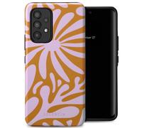 Selencia Coque arrière Vivid pour Samsung Galaxy A53 - Modern Bloom Pink