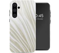 Selencia Coque arrière Vivid pour Samsung Galaxy A55 - Nature Light Brown