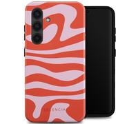 Selencia Coque arrière Vivid Tough pour Samsung Galaxy S24 - Dream Swirl Pink