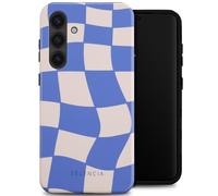 Selencia Selencia Coque arrière Vivid Tough Samsung Galaxy S24 Plus Groovy Sapphire Blue Multicolore