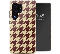 Selencia Coque arrière Vivid pour Samsung Galaxy S25 Ultra - Pied-de-Poule