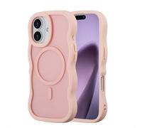 Selencia Coque arrière Wavy avec MagSafe pour Apple iPhone 17 - Soft Pink