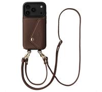 Selencia Coque de télephone Sera avec cordon et porte-cartes enveloppe pour Appl