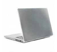 Selencia Coque Paillettes pour Apple MacBook Air 13 pouces (2022 / 2024 M3 / 2025 M4 / 2026 M5) - Transparent