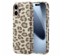 Selencia Coque Sabi imprimé panthère avec MagSafe pour Apple iPhone 17 - Soft Ivory