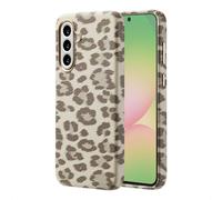 Selencia Coque Sabi imprimé panthère avec MagSafe pour Samsung Galaxy A56 - Soft Ivory