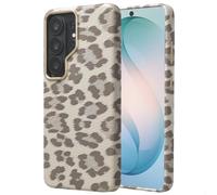 Selencia Coque Sabi imprimé panthère avec MagSafe pour Samsung Galaxy S26 Ultra - Soft Ivory