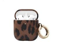 Selencia Coque Sabi motif panthère pour Apple Airpods 1 / 2 - Mocha Brown