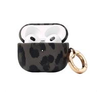 Selencia Coque Sabi motif panthère pour Apple Airpods 3 - Midnight Black