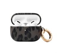Selencia Coque Sabi motif panthère pour Apple Airpods Pro / Pro 2 - Midnight Black