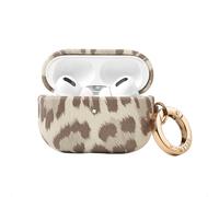 Selencia Coque Sabi motif panthère pour Apple Airpods Pro / Pro 2 - Soft Ivory