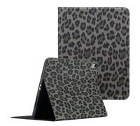 Selencia Sabi Bibliothèque avec impression pour Apple iPad 11 (2025) 11 pouces A16 / iPad 10 (2022) 10.9 pouces - Noir minuit