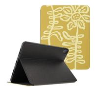 Selencia Coque tablette Vivid pour Apple iPad 11 (2025) 11 pouces A16 / iPad 10 (2022) 10.9 pouces - Chalky Bloom