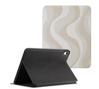 Selencia Selencia Coque tablette Vivid iPad 11 (2025) 11 pouces / iPad 10 (2022) 10.9 pouces Desert Waves Beige Multicolore