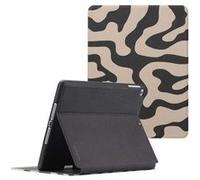 Selencia Selencia Coque tablette Vivid iPad 6 (2018) 9.7 pouces / iPad 5 (2017) 9.7 pouces Art Wave Black Multicolore