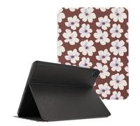 Selencia Coque tablette Vivid pour Samsung Galaxy Tab A11 Plus / A9 Plus - Choco Flower Pop