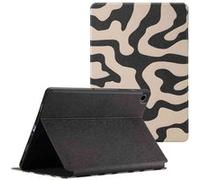 Selencia Selencia Coque tablette Vivid Samsung Galaxy Tab A9 Plus Art Wave Black Multicolore