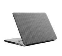 Selencia Selencia Coque tissée MacBook Pro 13 pouces (2020 / 2022) Gris Gris