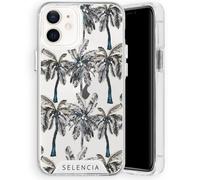 Selencia Coque très protectrice Zarya Fashion pour Apple iPhone 12 Mini - Palmtree