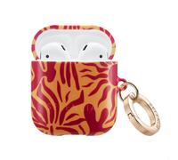Selencia Coque Vivid pour Apple AirPods 1 / 2 - Tropical Vibes Apricot