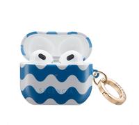 Selencia Coque Vivid pour Apple AirPods 3 - Wave Vibes Classic Blue