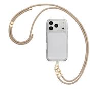 Selencia Cordon universel pour téléphone avec 2 crochets - réglable - Beige