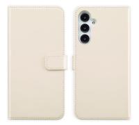 Coque pour Samsung Galaxy A16 (5G),Samsung Galaxy A16 (4G) Cuir véritable Greige