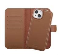 Selencia Étui portefeuille amovible Olyn avec MagSafe pour Apple iPhone 14 / 13 - Marron