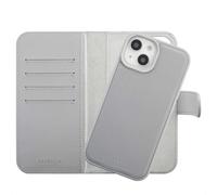 Selencia Étui portefeuille amovible Olyn avec MagSafe pour Apple iPhone 15 - Gris